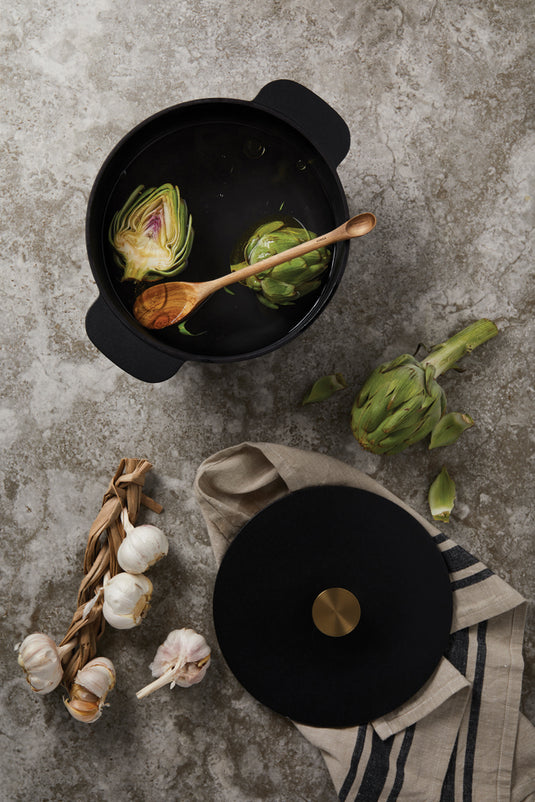 Ukiyo cast iron pan large - Custom Wood Designs