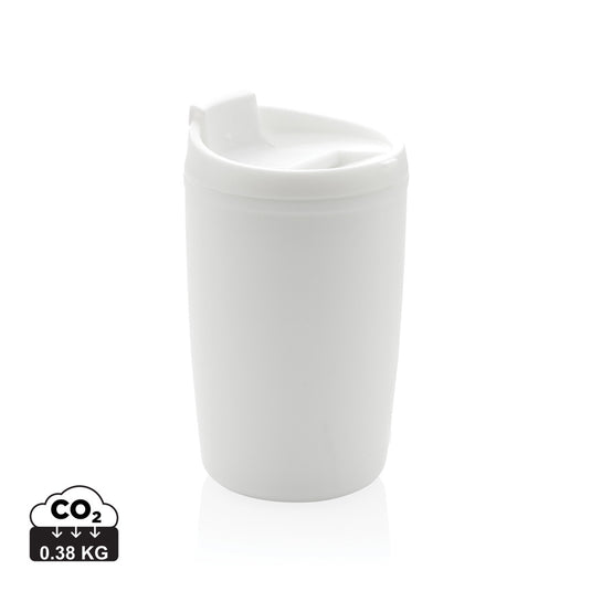GRS Recycled PP tumbler with flip lid - Custom Wood Designs