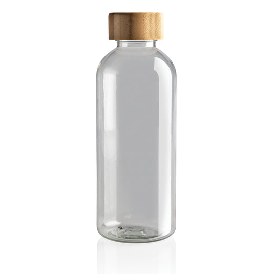 RCS RPET bottle with bamboo lid - Custom Wood Designs