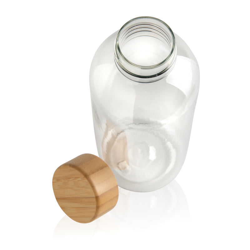Load image into Gallery viewer, RCS RPET bottle with bamboo lid - Custom Wood Designs
