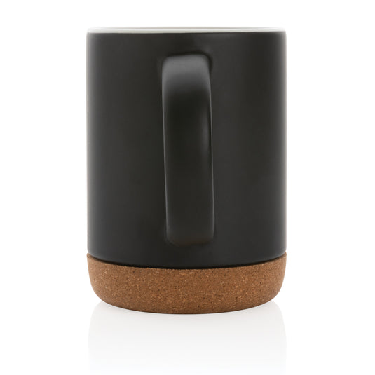 Ceramic mug with cork base 280ml - Custom Wood Designs