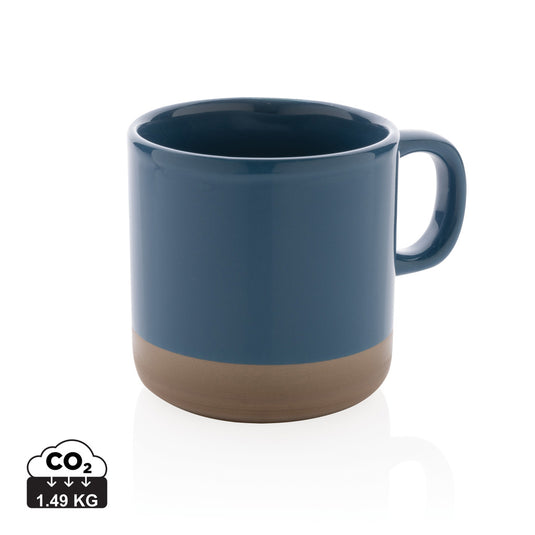 Glazed ceramic mug 360ml - Custom Wood Designs