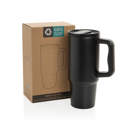 Embrace Leakproof RCS recycled stainless steel tumbler 900ml - Custom Wood Designs Embrace Leakproof RCS recycled stainless steel tumbler 900ml