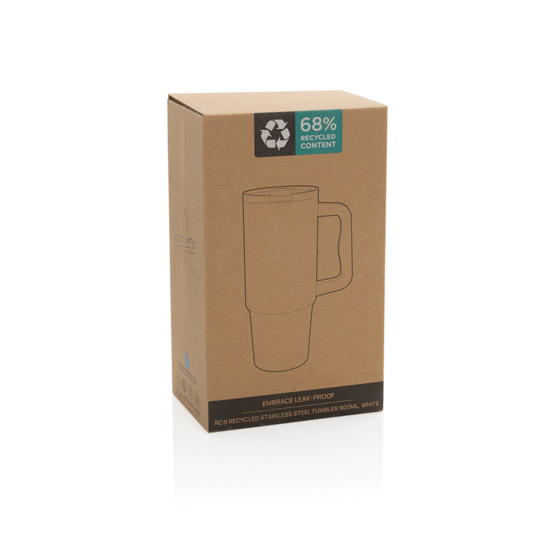 Load image into Gallery viewer, Embrace Leakproof RCS recycled stainless steel tumbler 900ml - Custom Wood Designs Embrace Leakproof RCS recycled stainless steel tumbler 900ml
