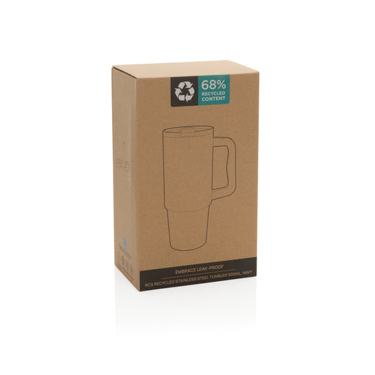 Embrace Leakproof RCS recycled stainless steel tumbler 900ml - Custom Wood Designs Embrace Leakproof RCS recycled stainless steel tumbler 900ml