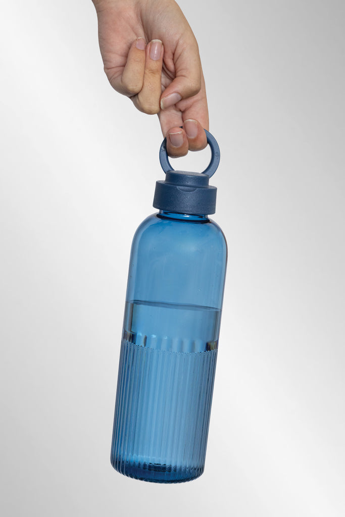 Load image into Gallery viewer, Ripple RCS RPET Leakproof water bottle with handle 750ML - Custom Wood Designs Ripple RCS RPET Leakproof water bottle with handle 750ML

