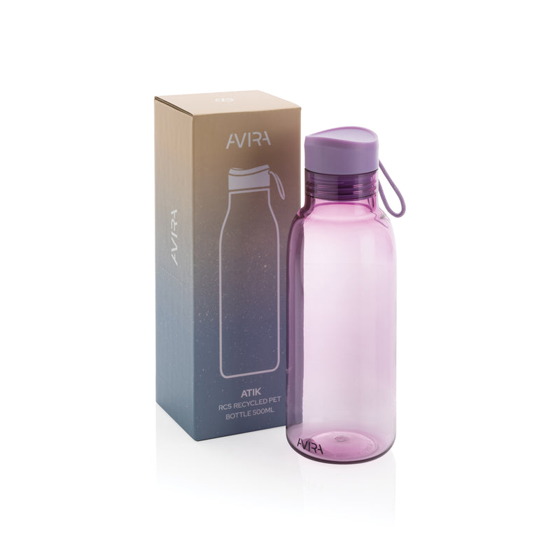Load image into Gallery viewer, Avira Atik RCS Recycled PET bottle 500ML - Custom Wood Designs
