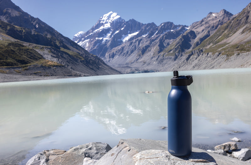 Load image into Gallery viewer, Avira Ara RCS Re-steel fliptop water bottle 500ml - Custom Wood Designs

