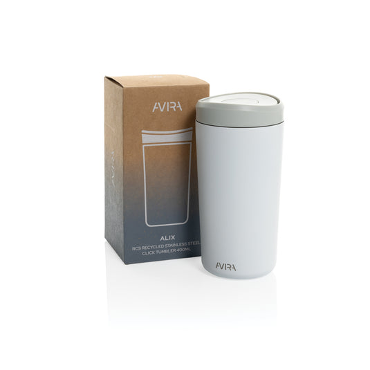 Avira Alix RCS re-steel click tumbler 400ML - Custom Wood Designs