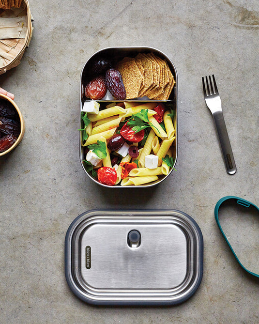 Black+Blum Stainless Steel Lunch Box Large - Custom Wood Designs