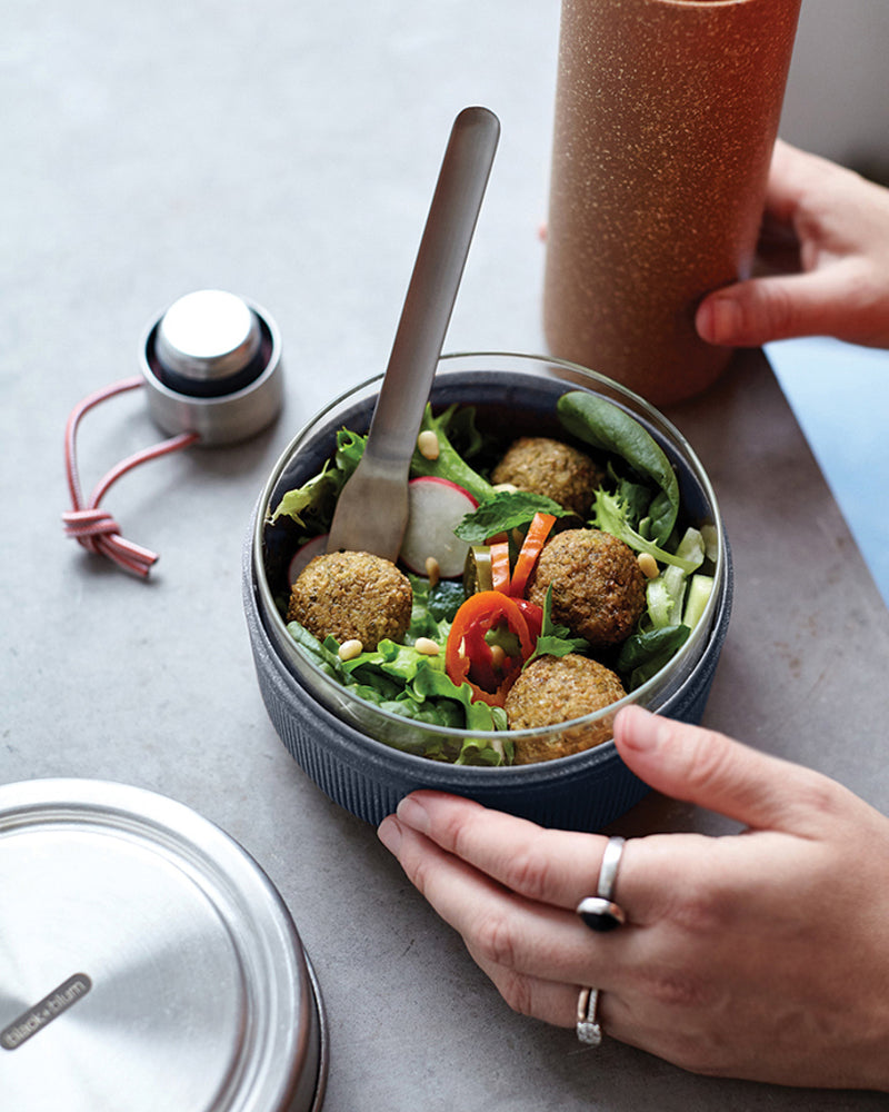 Load image into Gallery viewer, Black+Blum Glass Lunch Bowl 750ml - Custom Wood Designs
