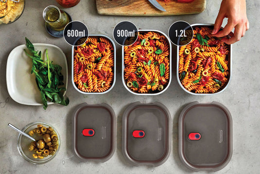 Mealprep Box 3pcs Set Small, Medium, Large - Custom Wood Designs Mealprep Box 3pcs Set Small, Medium, Large made from [material] –  [use_case] | Custom Wood Designs
