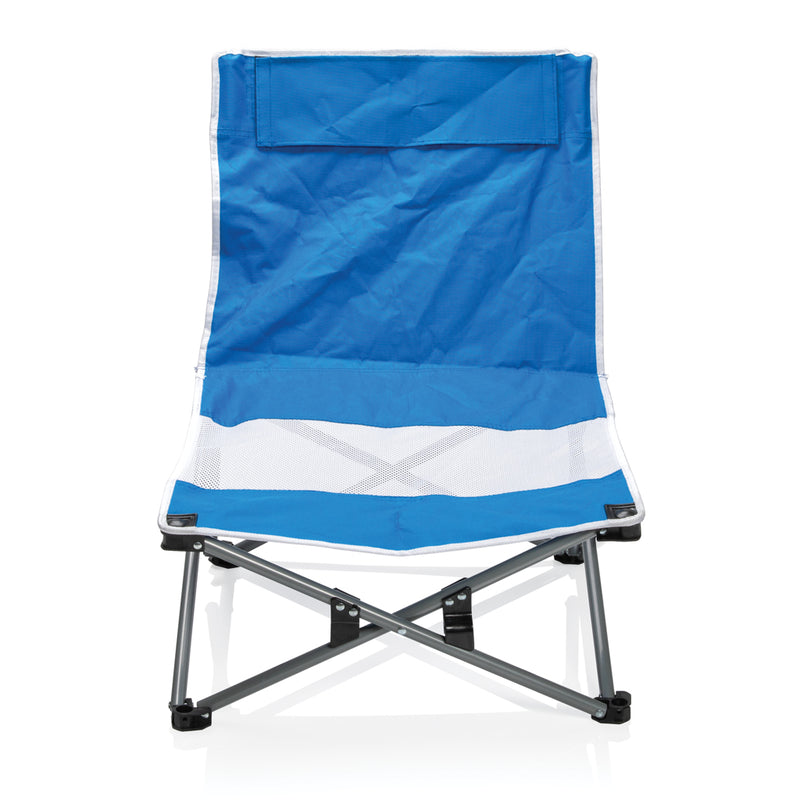 Load image into Gallery viewer, Foldable beach chair in pouch - Custom Wood Designs
