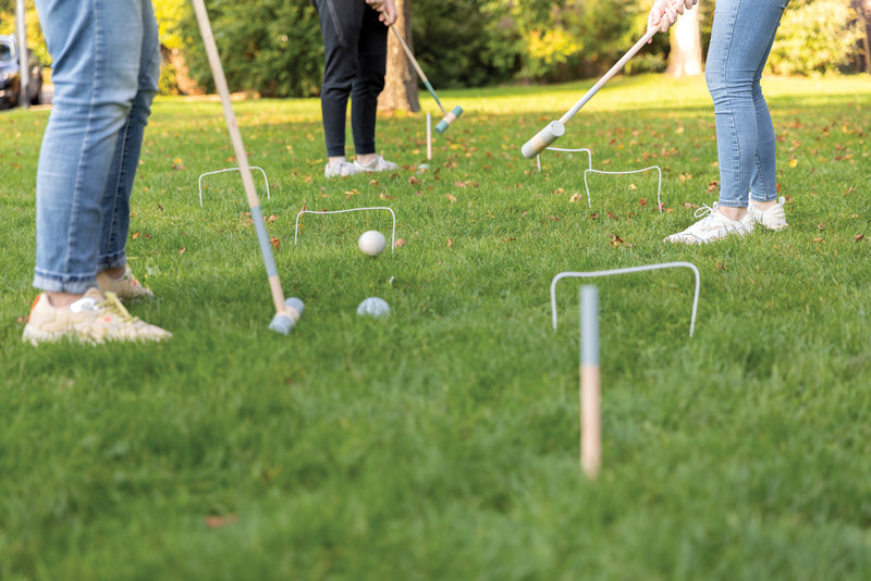 Load image into Gallery viewer, Wooden croquet set - Custom Wood Designs
