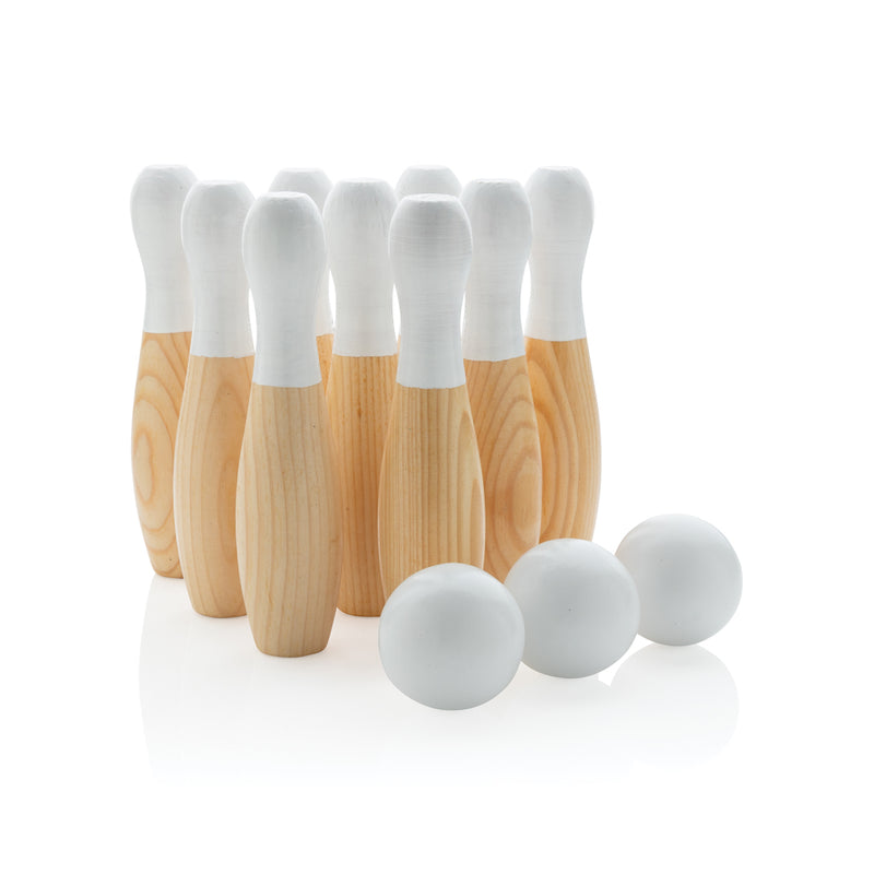 Load image into Gallery viewer, Wooden skittles set - Custom Wood Designs
