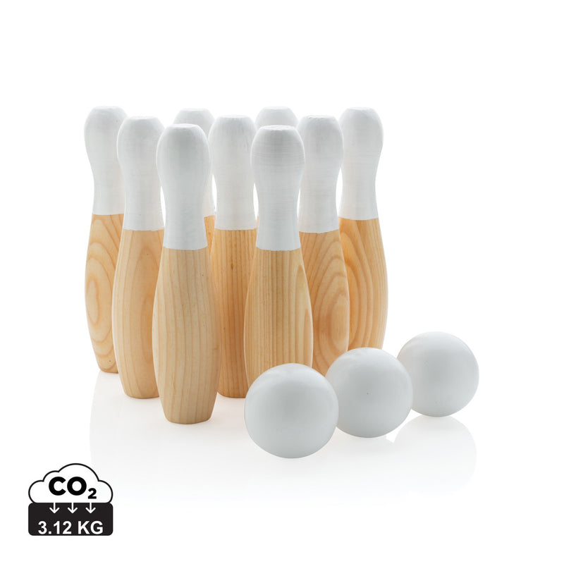 Load image into Gallery viewer, Wooden skittles set - Custom Wood Designs
