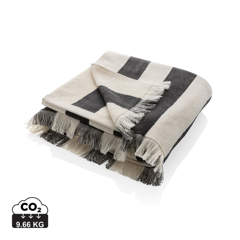 Load image into Gallery viewer, Yukari AWARE™ XL deluxe beach towel 100x180cm - Custom Wood Designs
