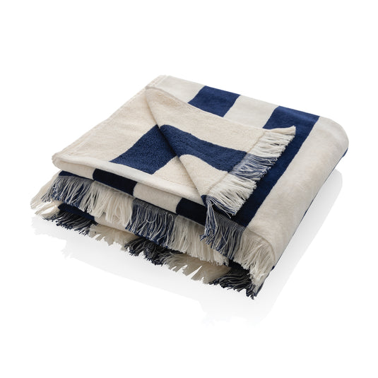 Yukari AWARE™ XL deluxe beach towel 100x180cm - Custom Wood Designs