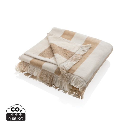 Yukari AWARE™ XL deluxe beach towel 100x180cm - Custom Wood Designs