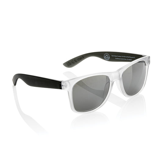Gleam RCS recycled PC mirror lens sunglasses - Custom Wood Designs