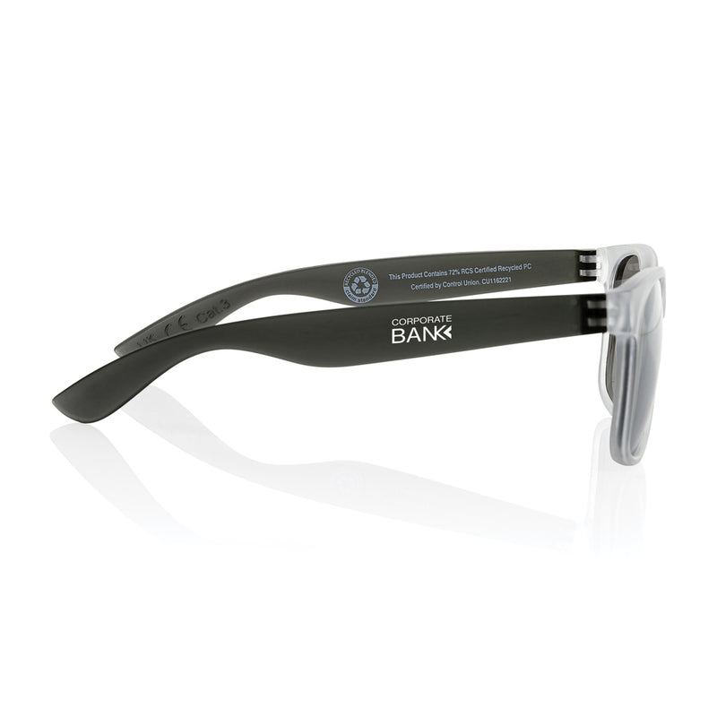 Load image into Gallery viewer, Gleam RCS recycled PC mirror lens sunglasses - Custom Wood Designs
