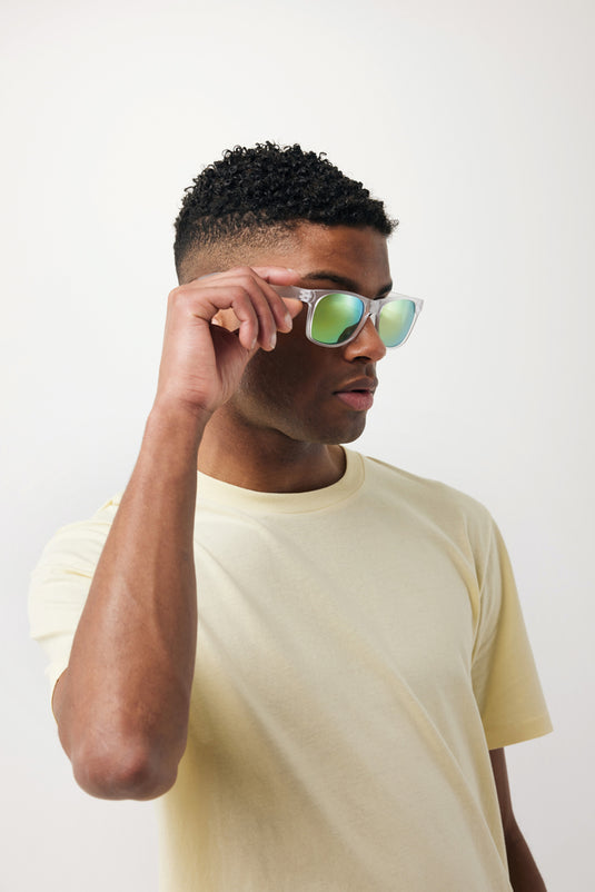 Gleam RCS recycled PC mirror lens sunglasses - Custom Wood Designs