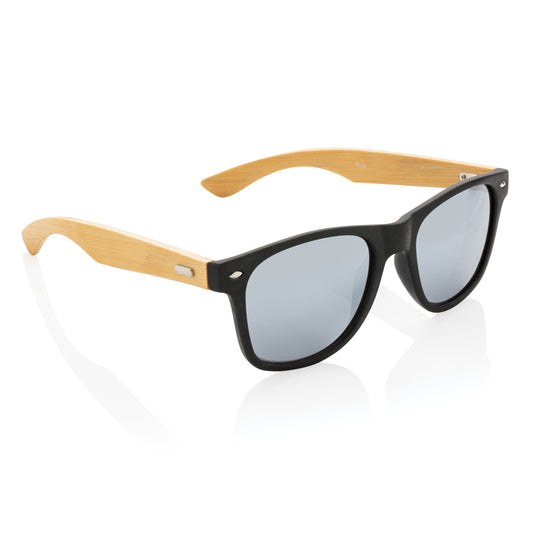 Bamboo and RCS recycled plastic sunglasses - Custom Wood Designs