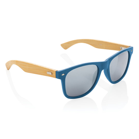 Bamboo and RCS recycled plastic sunglasses - Custom Wood Designs