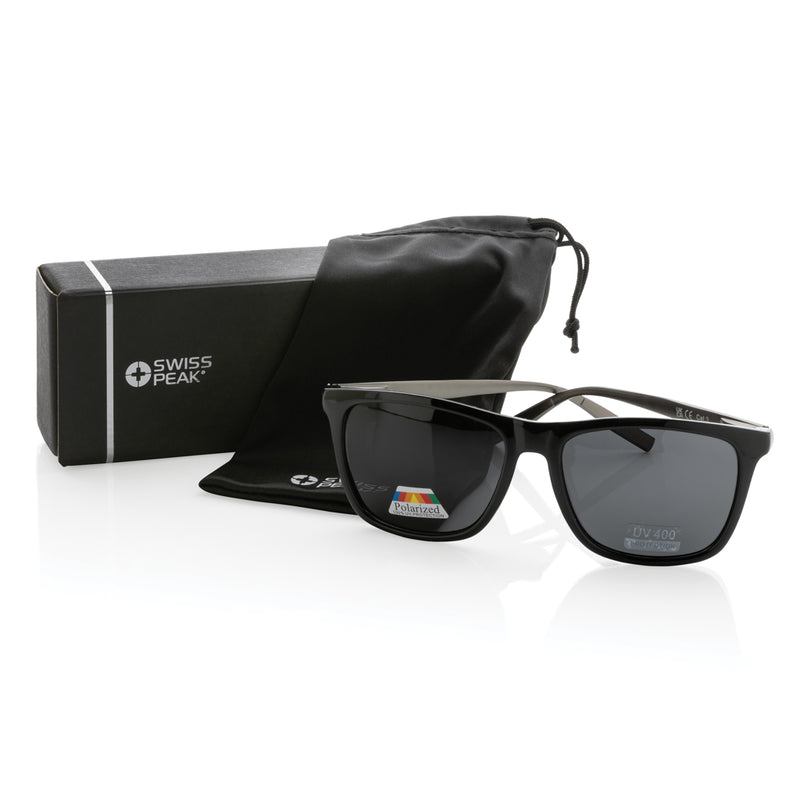 Load image into Gallery viewer, Swiss Peak RCS rplastic polarised sunglasses - Custom Wood Designs
