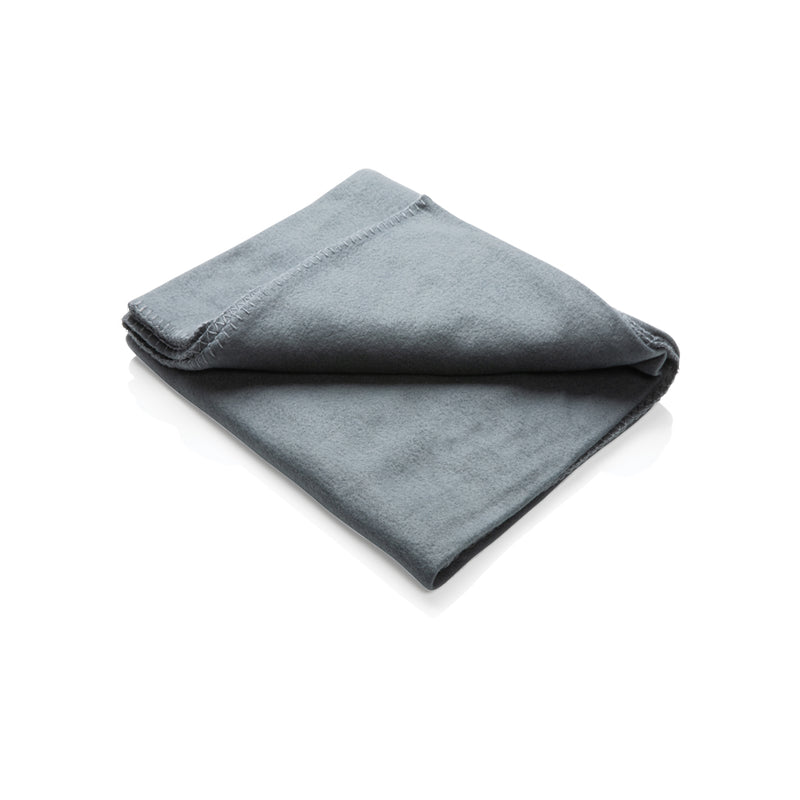 Load image into Gallery viewer, Fleece blanket in pouch - Custom Wood Designs
