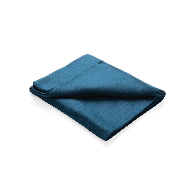 Load image into Gallery viewer, Fleece blanket in pouch - Custom Wood Designs
