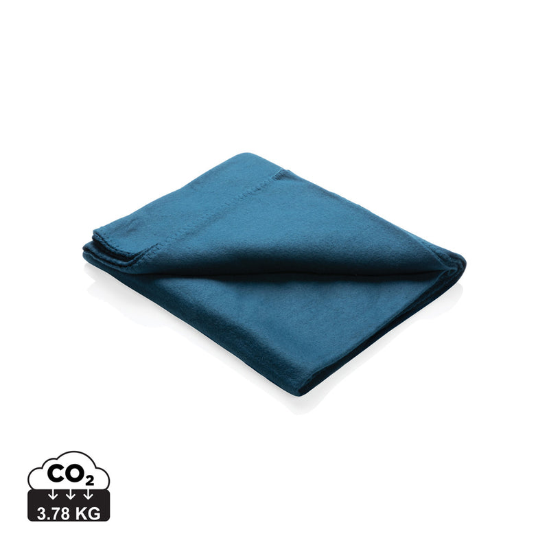 Load image into Gallery viewer, Fleece blanket in pouch - Custom Wood Designs
