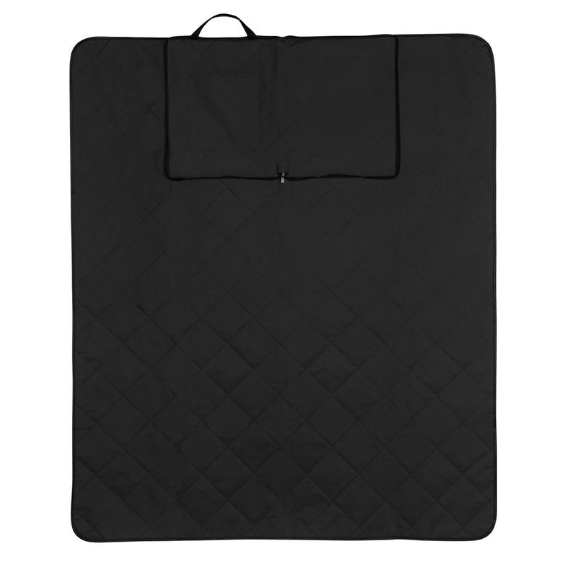 Load image into Gallery viewer, RPET foldable quilted picnic blanket - Custom Wood Designs
