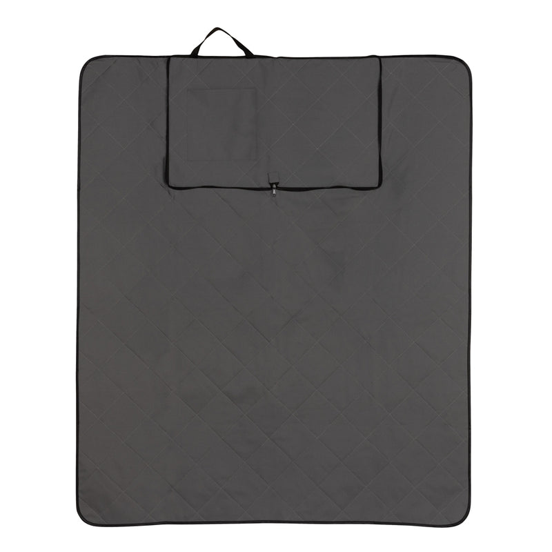Load image into Gallery viewer, RPET foldable quilted picnic blanket - Custom Wood Designs
