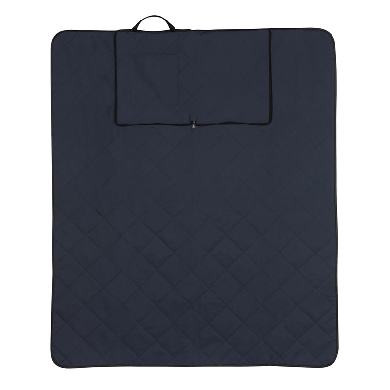 Load image into Gallery viewer, RPET foldable quilted picnic blanket - Custom Wood Designs
