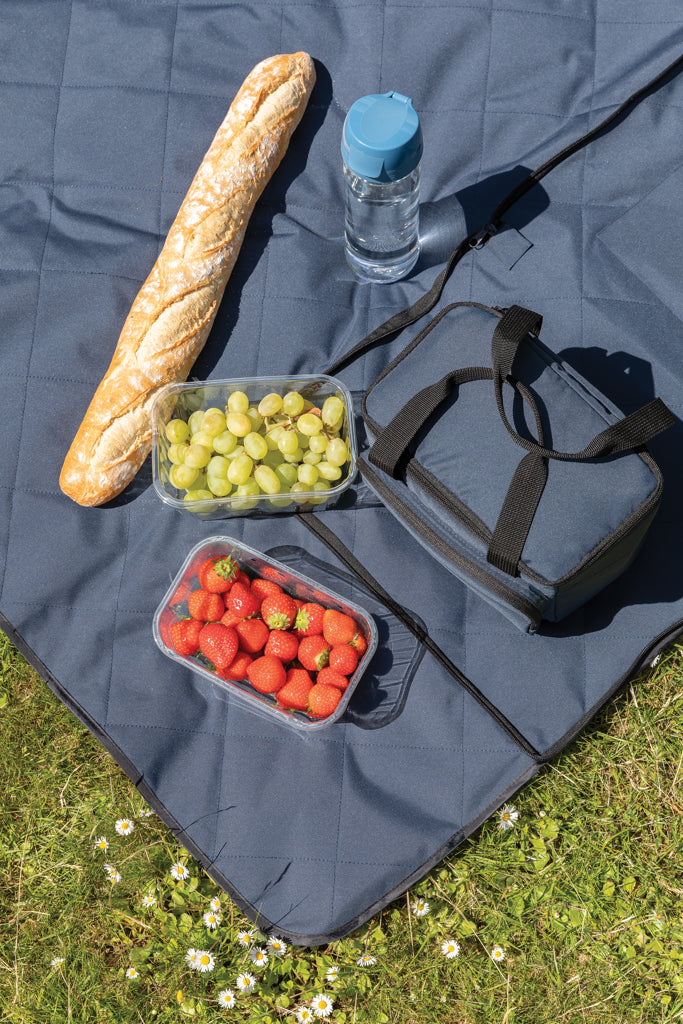 Load image into Gallery viewer, RPET foldable quilted picnic blanket - Custom Wood Designs
