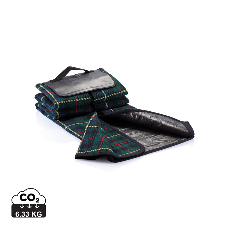 Load image into Gallery viewer, Tartan picnic blanket - Custom Wood Designs
