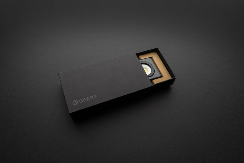 Load image into Gallery viewer, Gear X RCS recycled plastic USB pocket work light 260 lumen - Custom Wood Designs
