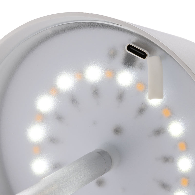 Load image into Gallery viewer, Pure Glow RCS usb-rechargeable recycled plastic table lamp - Custom Wood Designs
