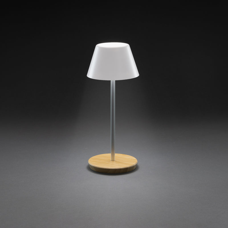 Load image into Gallery viewer, Pure Glow RCS usb-rechargeable recycled plastic table lamp - Custom Wood Designs
