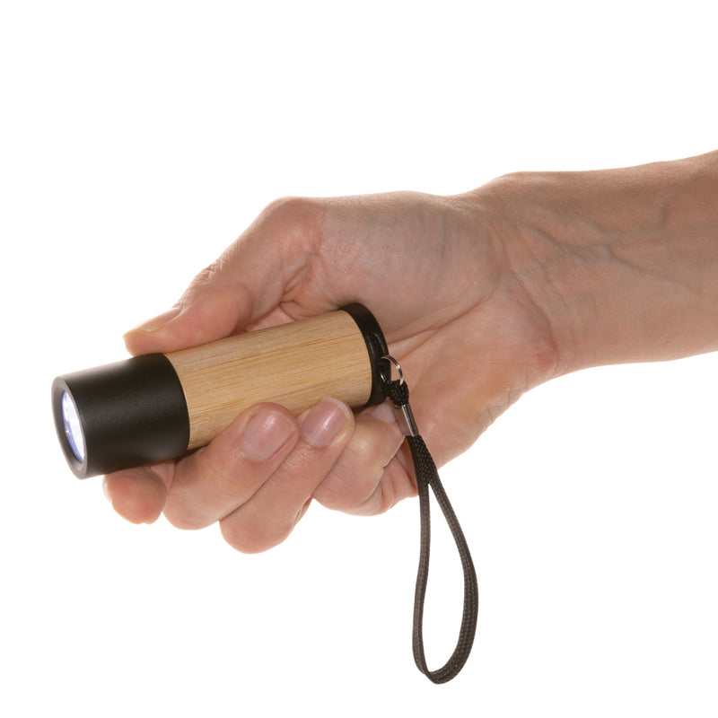 Load image into Gallery viewer, Bamboo and RCS certfied recycled plastic torch - Custom Wood Designs

