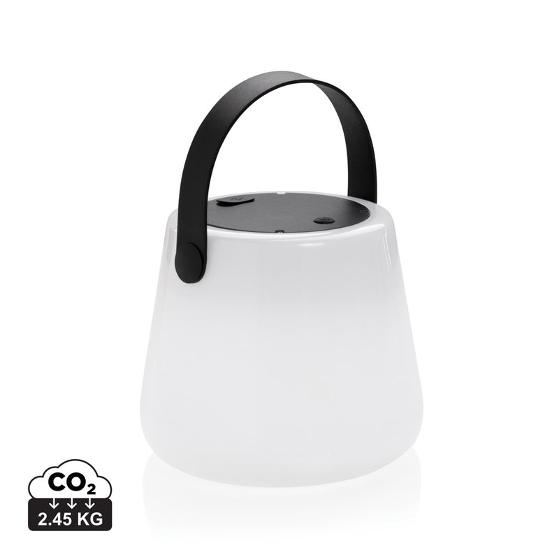 Load image into Gallery viewer, SolarGlow RCS recycled ABS USB-rechargeable outdoor light - Custom Wood Designs
