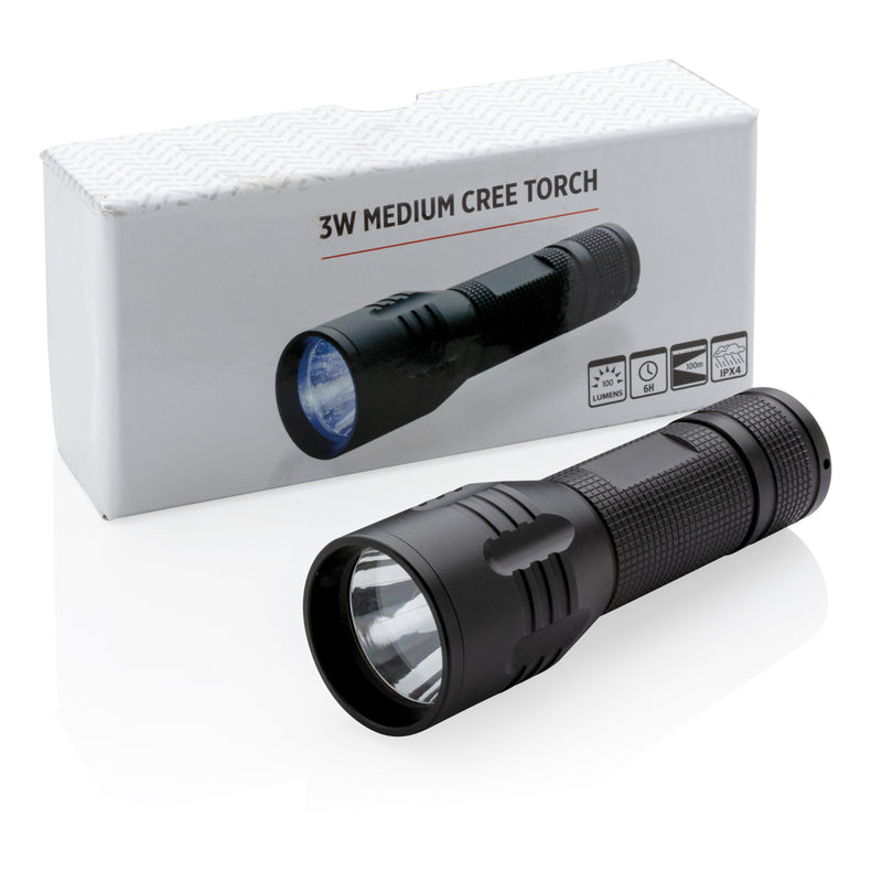 Load image into Gallery viewer, 3W medium CREE torch - Custom Wood Designs
