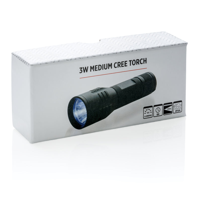 Load image into Gallery viewer, 3W medium CREE torch - Custom Wood Designs

