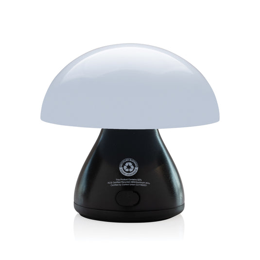 Luming RCS recycled plastic USB re-chargeable table lamp - Custom Wood Designs