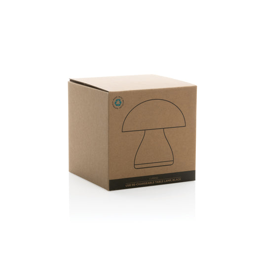 Luming RCS recycled plastic USB re-chargeable table lamp - Custom Wood Designs