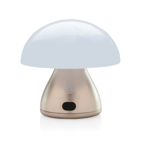Luming RCS recycled plastic USB re-chargeable table lamp - Custom Wood Designs