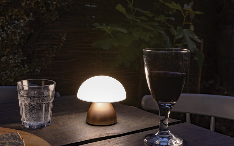 Load image into Gallery viewer, Luming RCS recycled plastic USB re-chargeable table lamp - Custom Wood Designs
