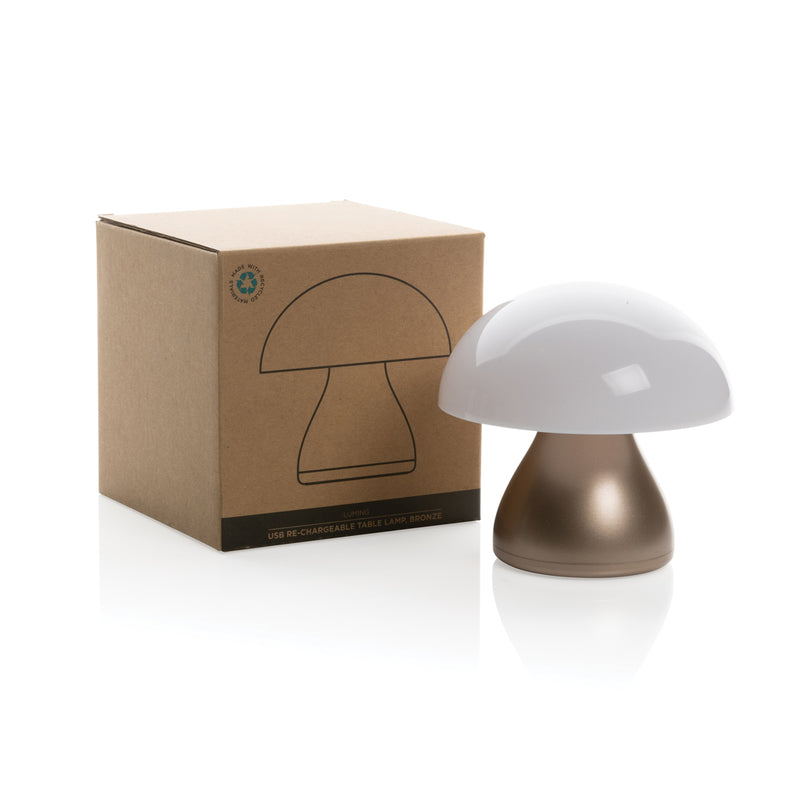 Load image into Gallery viewer, Luming RCS recycled plastic USB re-chargeable table lamp - Custom Wood Designs
