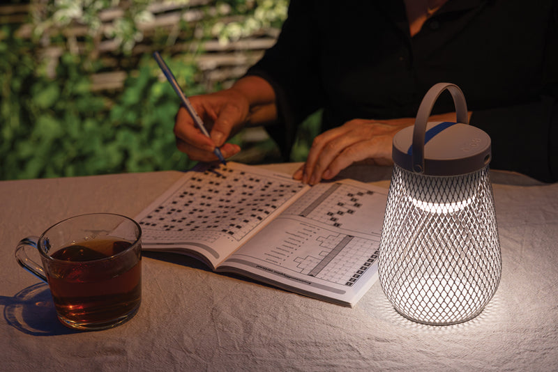 Load image into Gallery viewer, Aurora RCS recycled plastic USB re-chargeable table lamp - Custom Wood Designs
